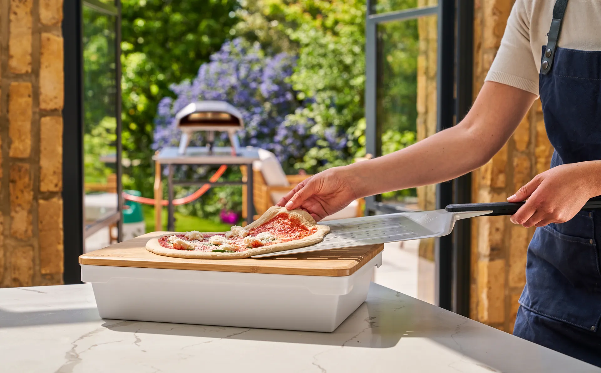 Ooni forberedelseslåg til dejkasse, Bamboo Ooni