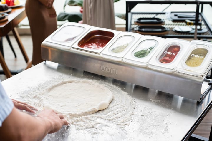 Ooni pizza pålægstation, Stainless steel Ooni