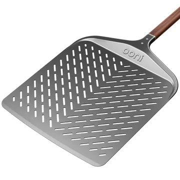 Ooni Signature perforeret pizzaspade - Aluminium-valnød, 14 - Ooni