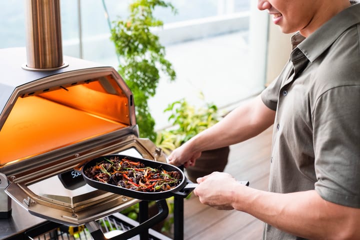 Ooni sizzler stegepande støbejern, Cast iron Ooni