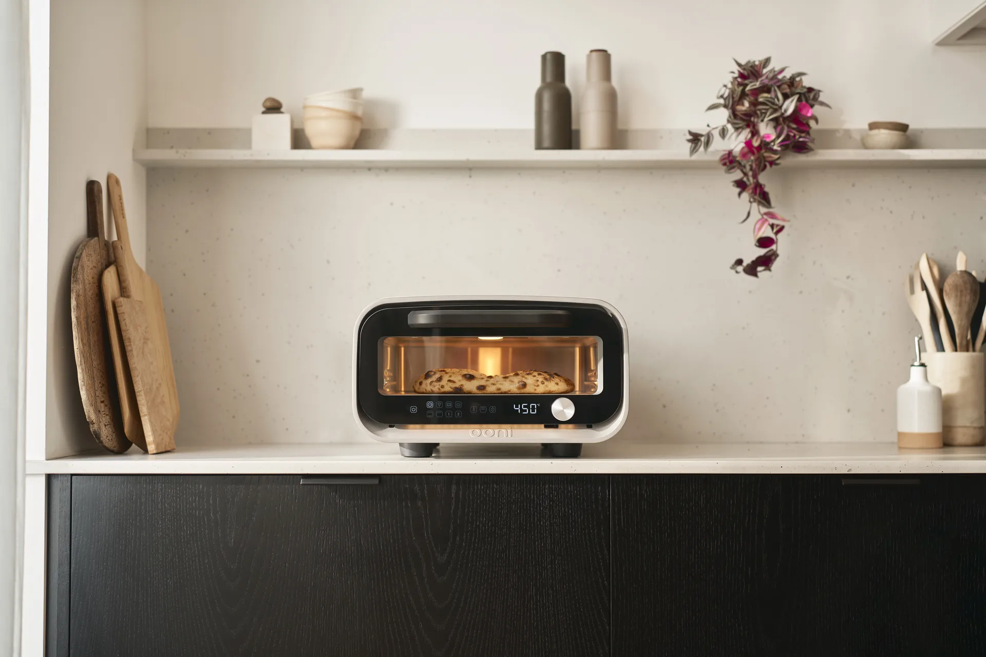 Ooni Volt 2 elektrisk pizzaovn, Polar white Ooni