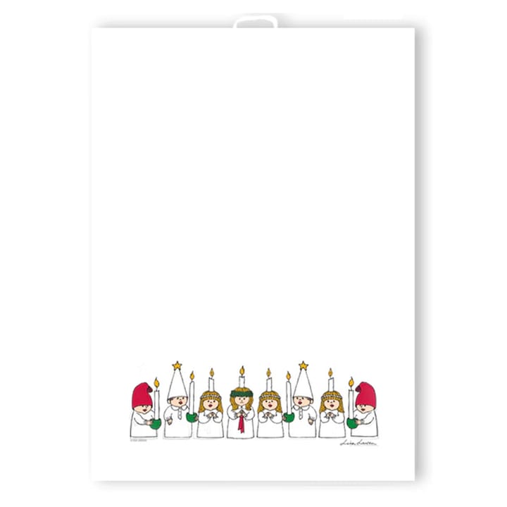 Lucia viskestykke 50x70 cm, Hvid Opto Design