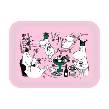 Moomin 80 bakke 20x27 cm - Pink - Opto Design