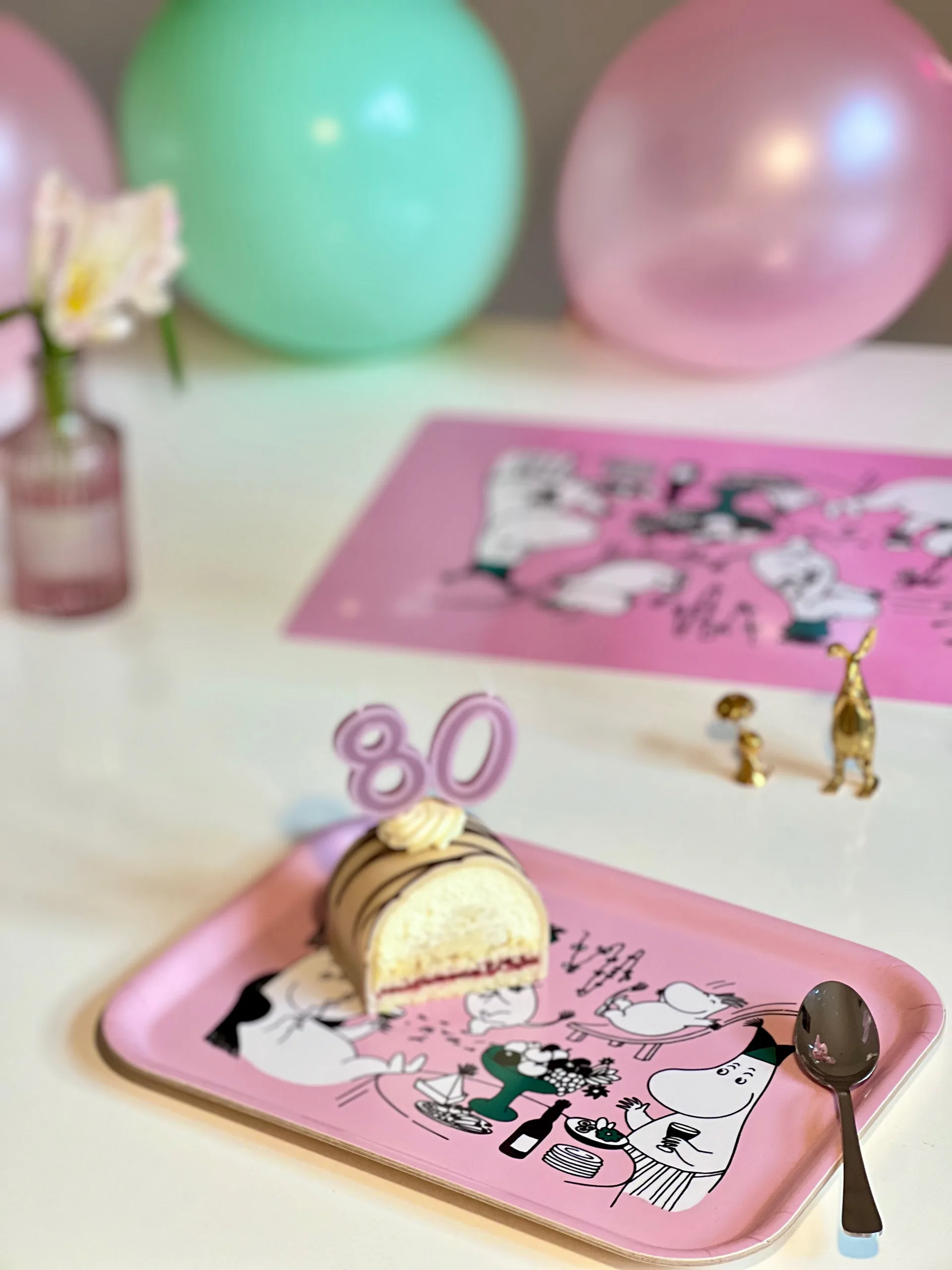 Moomin 80 bakke 20x27 cm, Pink Opto Design