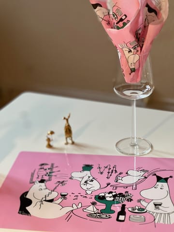 Moomin 80 dækkeserviet 27,5x40 cm - Pink - Opto Design