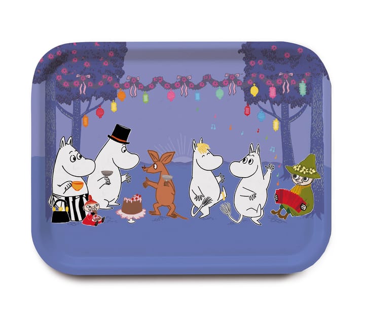 Moomin Dancing bakke, Blå Opto Design