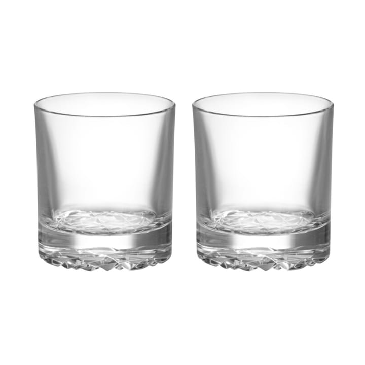 Carat double old fashioned glas 28 cl 2-pak, Klar Orrefors