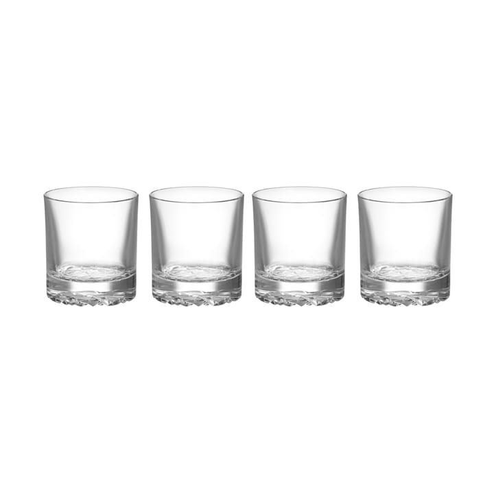 Carat double old fashioned glas 28 cl 4-pak, Klar Orrefors