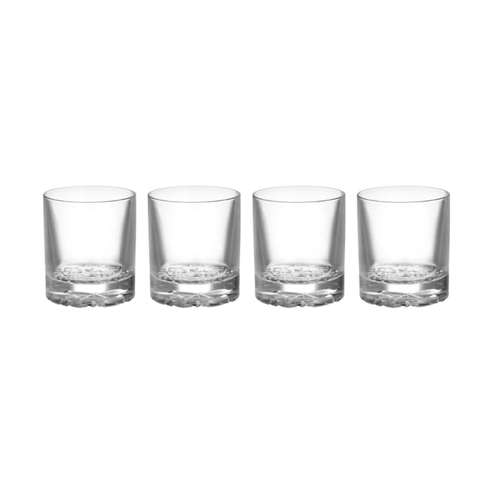 Carat old fashioned glas 21 cl 4-pak - Klar - Orrefors