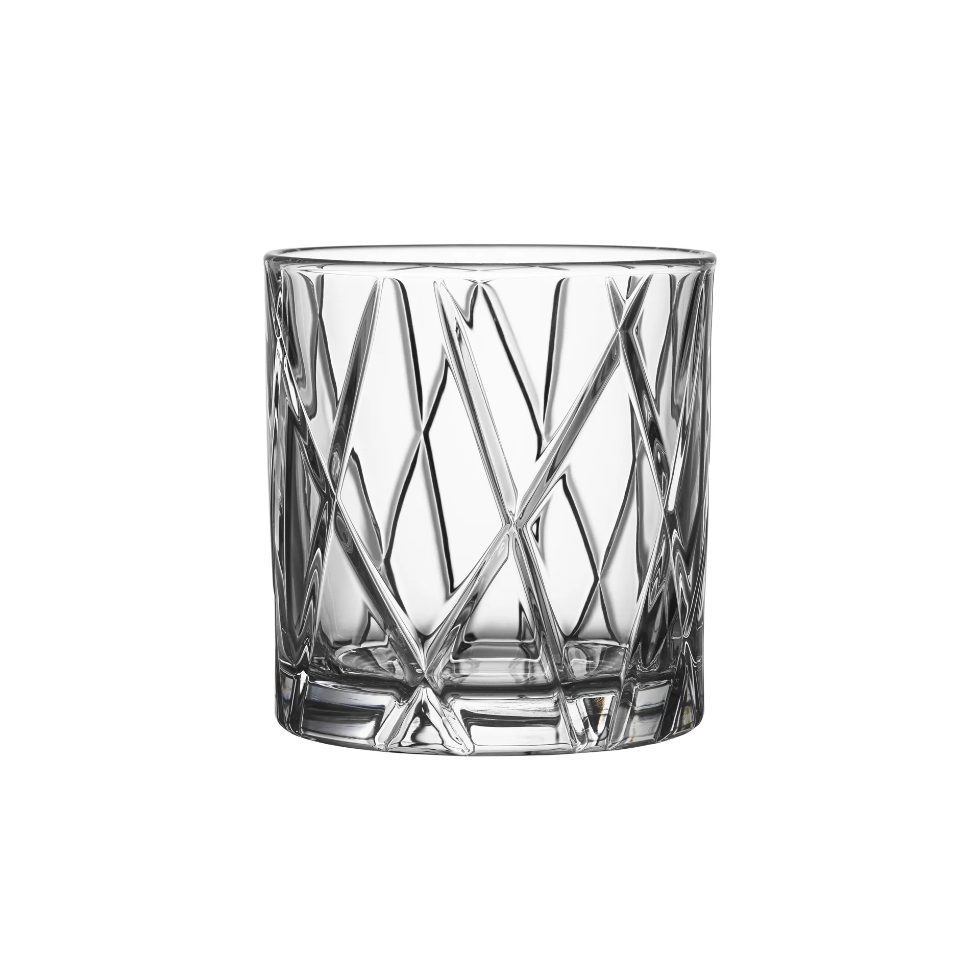 City Double Old Fashioned glas 4-pak, 34 cl Orrefors