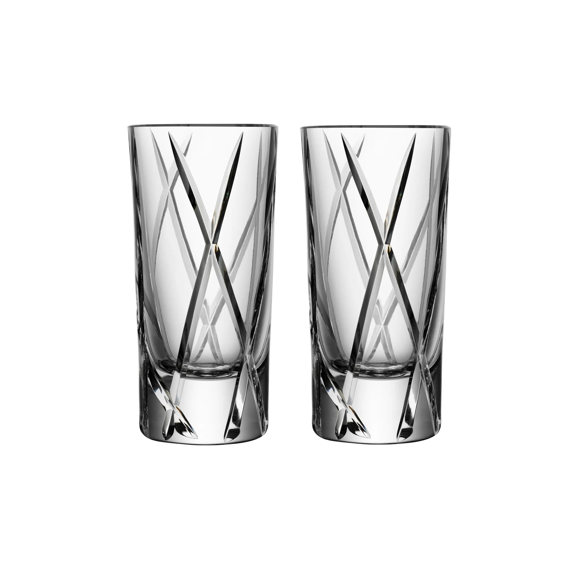 City shotglas, 2-pak Orrefors