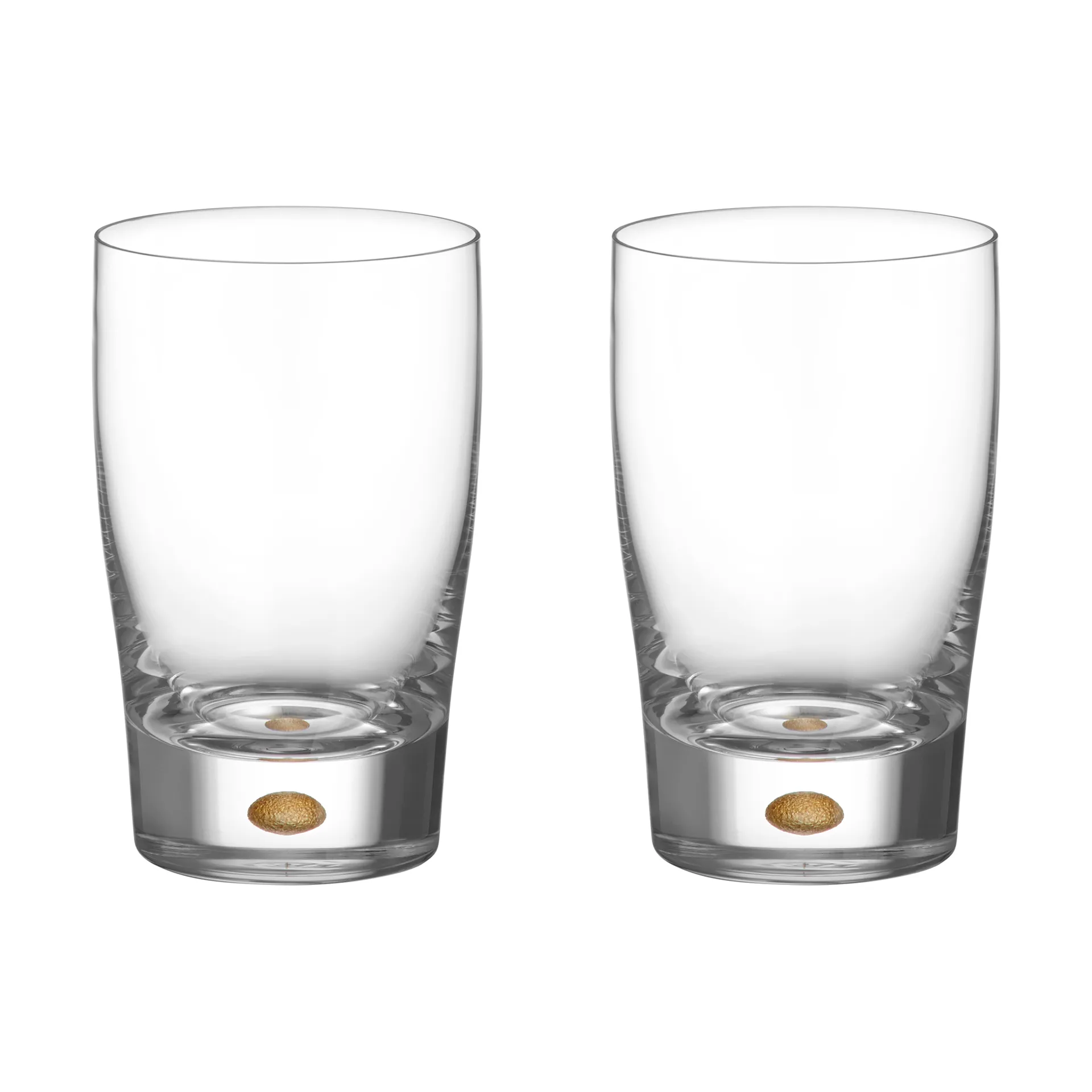 Intermezzo tumbler 25 cl 2-pak, Guld Orrefors