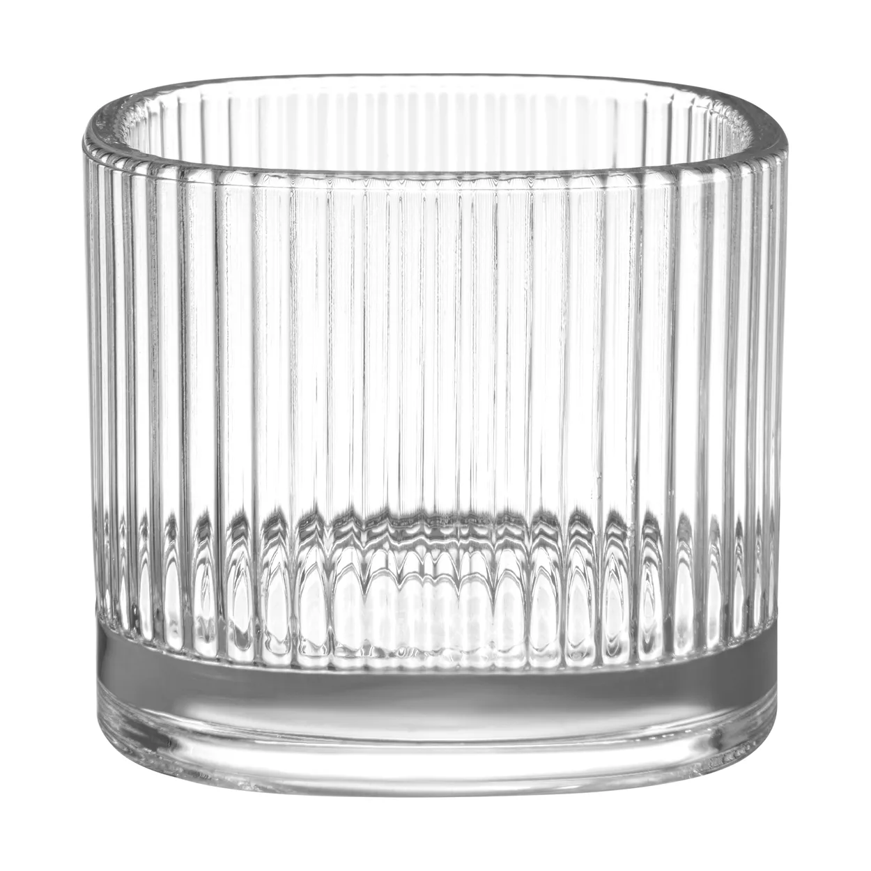 Orrefors Magica fyrfadsstage super circle 7 cm Klar