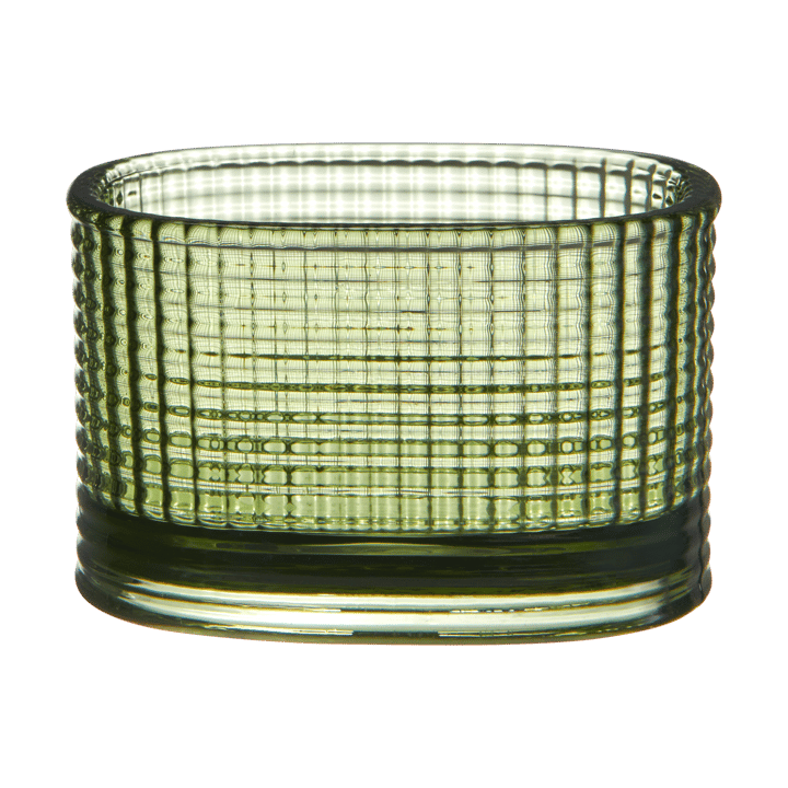 Magica fyrfadsstage super ellipse 5 cm - Grøn - Orrefors