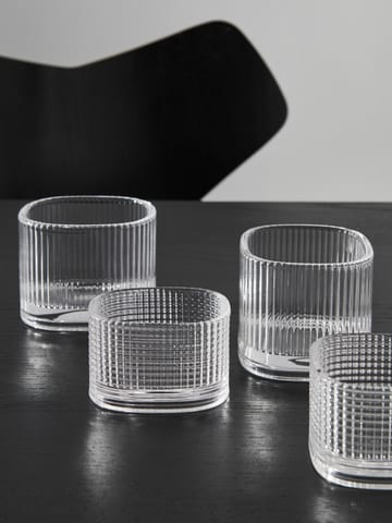 Magica fyrfadsstage super ellipse 5 cm - Klar - Orrefors