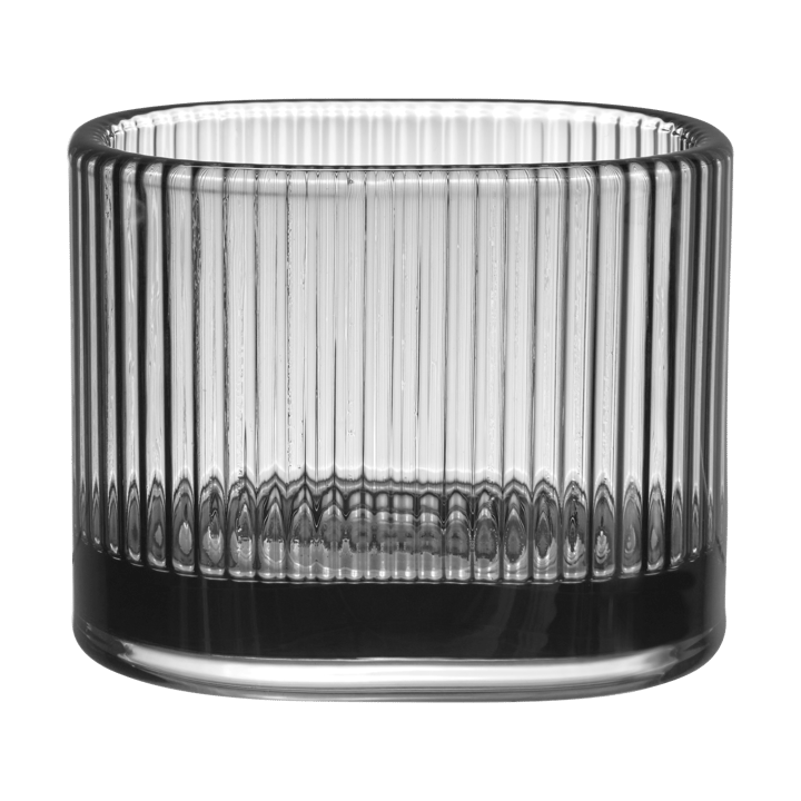 Magica fyrfadsstage super ellipse 7 cm - Grå - Orrefors