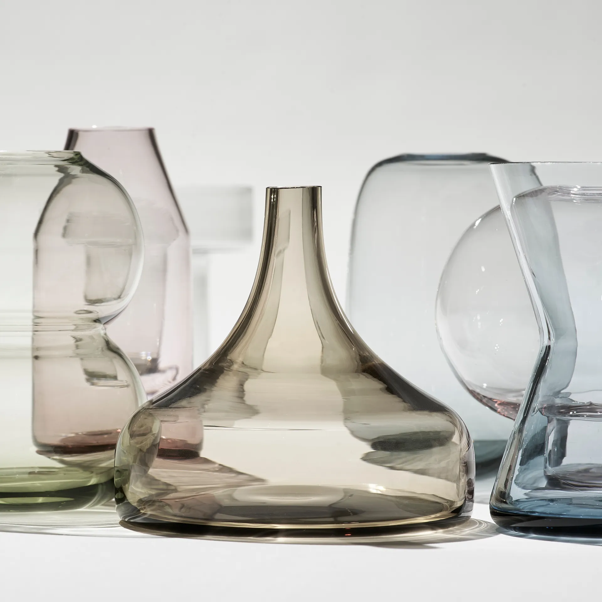 Midsummer minivaser 7 dele, Flerfarvet Orrefors