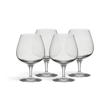 More cognacglas - Transparent, 33 cl, 4-pak - Orrefors