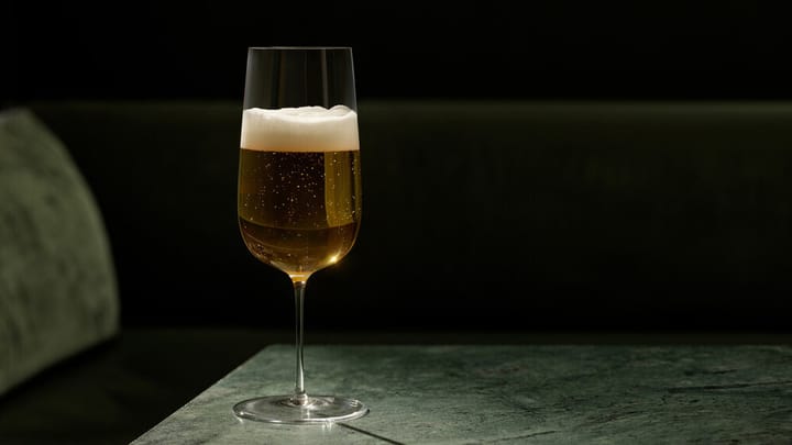 Orrefors x Björn Frantzén ølglas 2-pak, 42 cl Orrefors