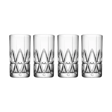 Peak highball glas 4-pak - 37 cl - Orrefors