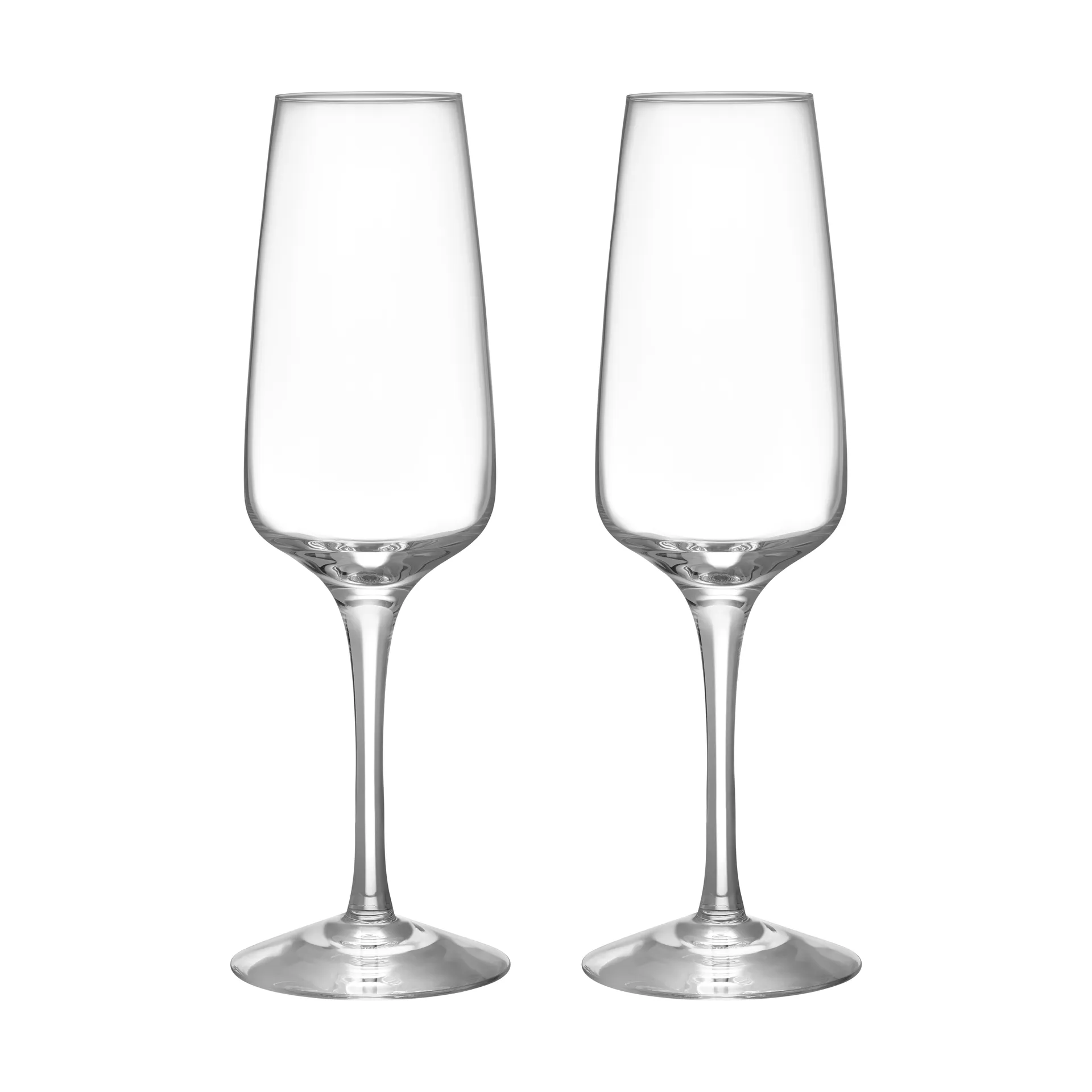 Pulse champagneglas 28 cl 2-pak, Klar Orrefors