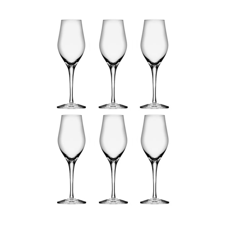 Sense champagneglas 25,5 cl 6-pak - Klar - Orrefors