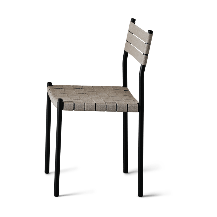 Nettan Chair black frame stol, Naturvæv OX Denmarq