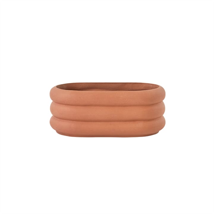 Awa krukke udendørs ekstra Lang 54 cm - Terracotta - OYOY