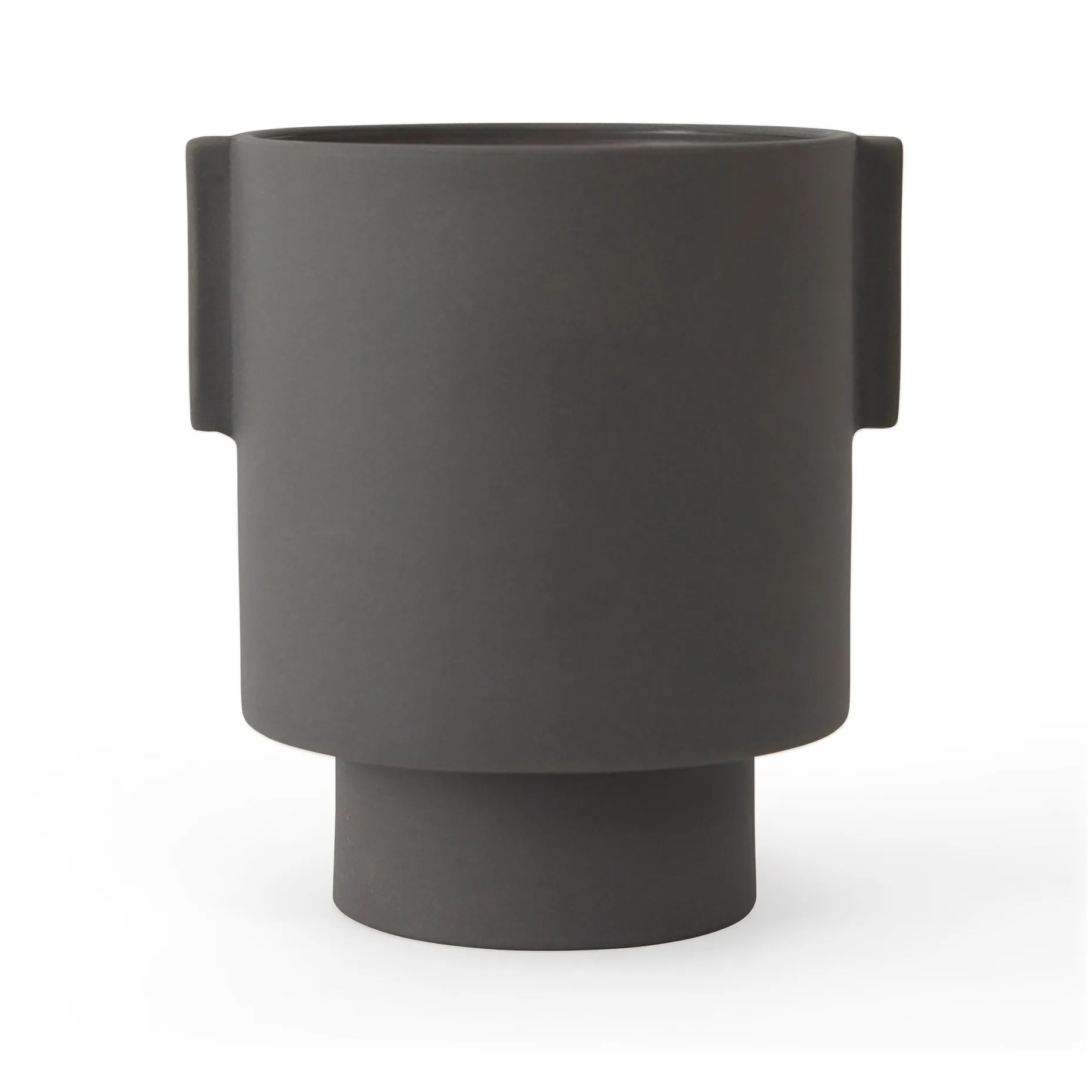 Inka Kana krukke medium Ø15 cm, Grey OYOY