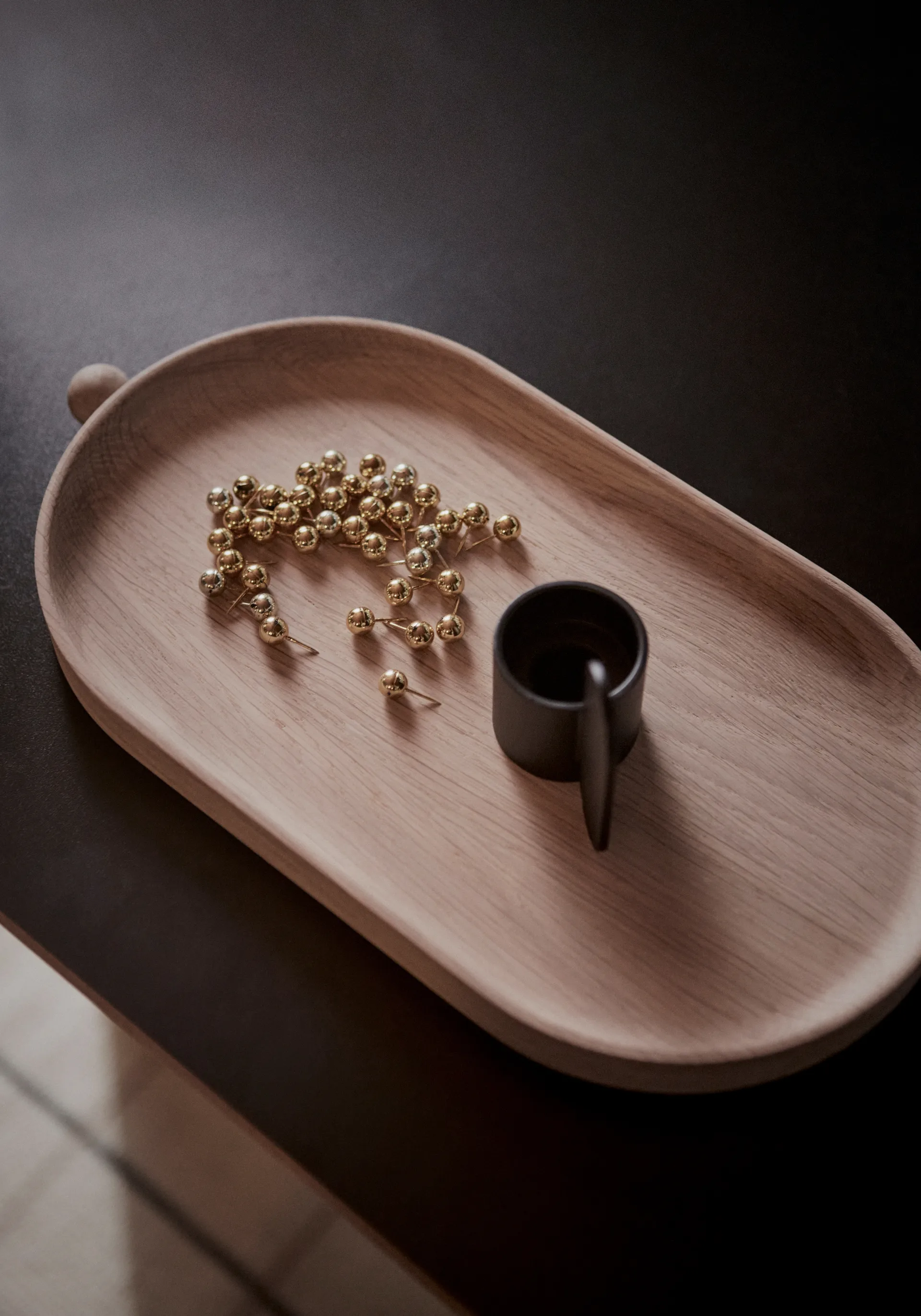 Inka træbakke 18x34 cm, Nature OYOY