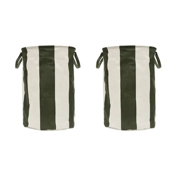 Kara opbevaringskurv large Ø38x54 cm - Dark Green - OYOY