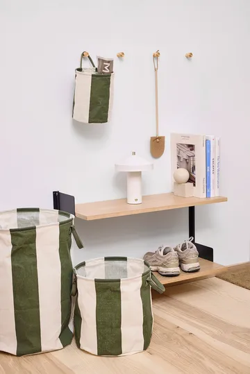 Kara opbevaringskurv large Ø38x54 cm - Dark Green - OYOY