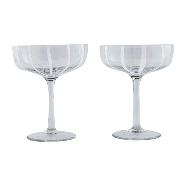 Mizu coupe champagneglas 2-pak, Clear OYOY