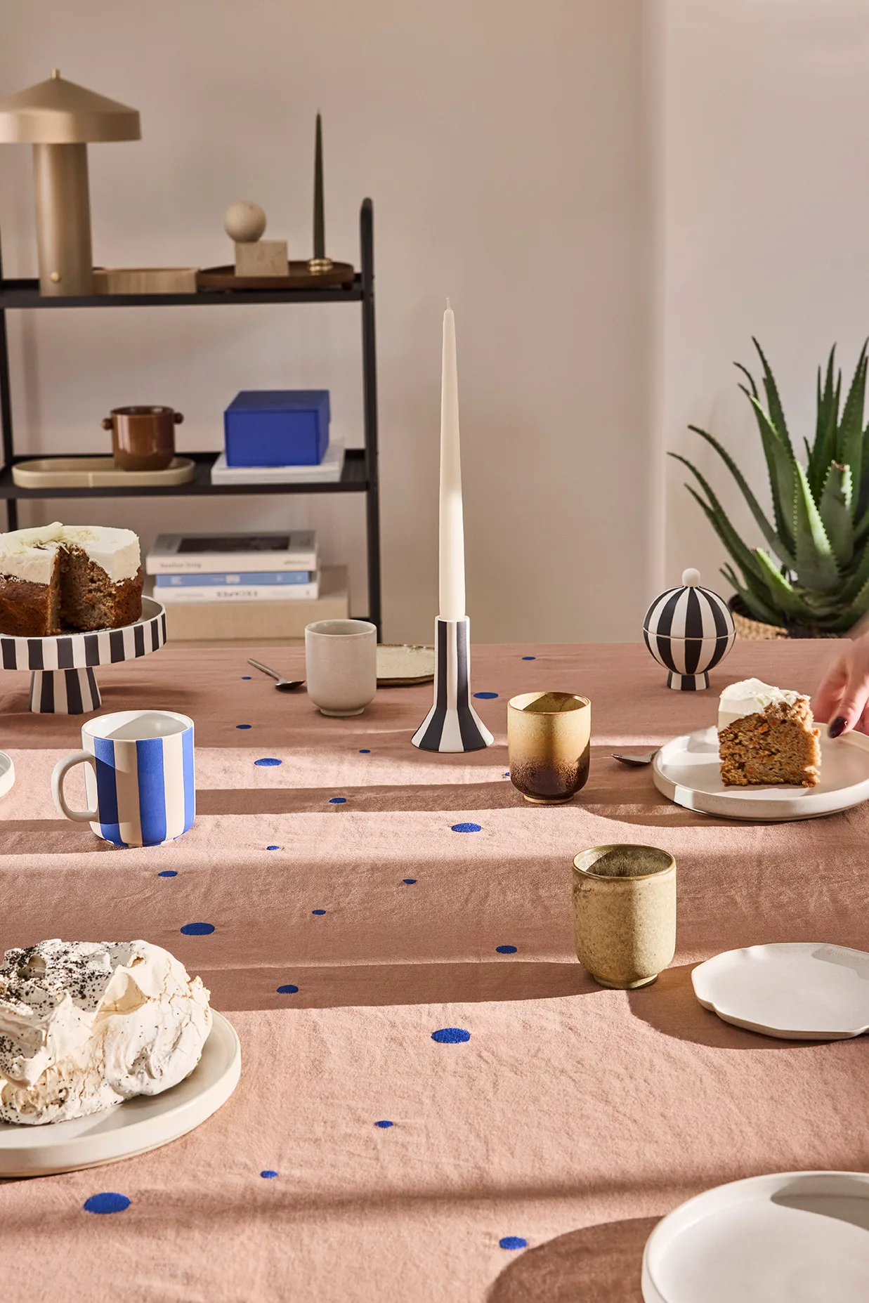 Nori desserttallerken 13x15 cm 2-pak, Mellow OYOY