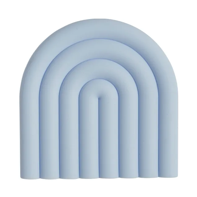 OYOY Rainbow borddækkeserviet 15x15 cm Ice blue