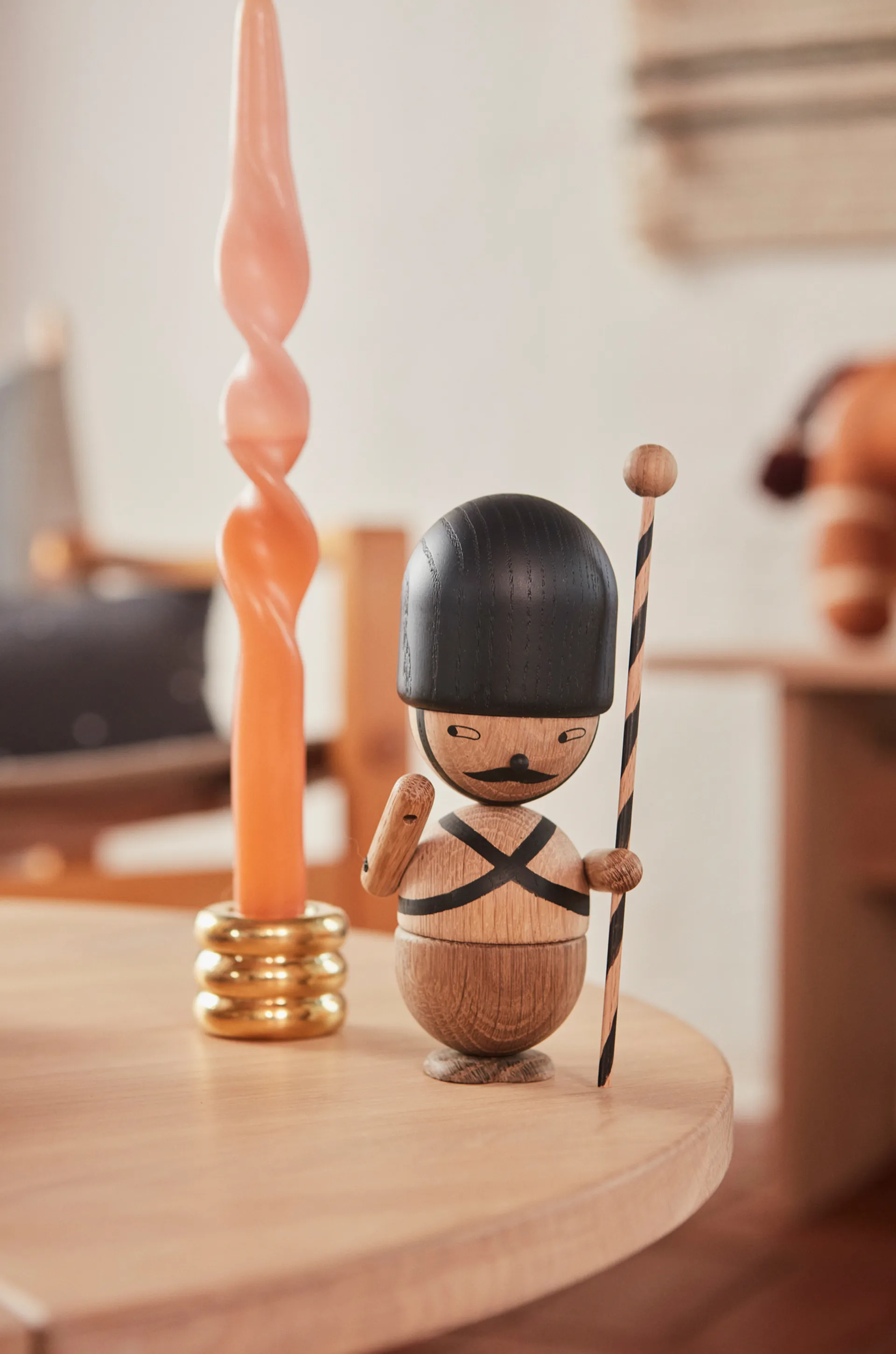 Savi lysestage3 cm, Messing OYOY