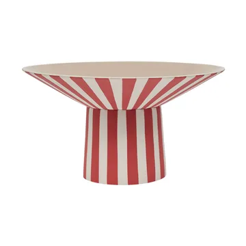 Toppu centerpiece høj Ø30x17 cm - Red-peach - OYOY