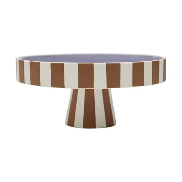 Toppu serveringsfad Ø20 cm - Caramel-lavender - OYOY