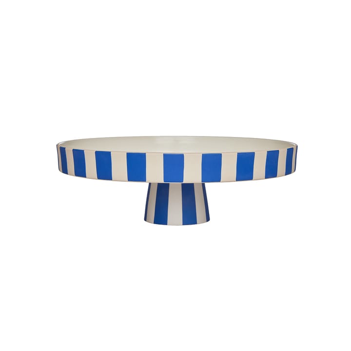 Toppu serveringsfad stor Ø27 cm, Optic blue OYOY