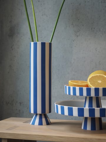 Toppu serveringsfad stor Ø27 cm - Optic blue - OYOY