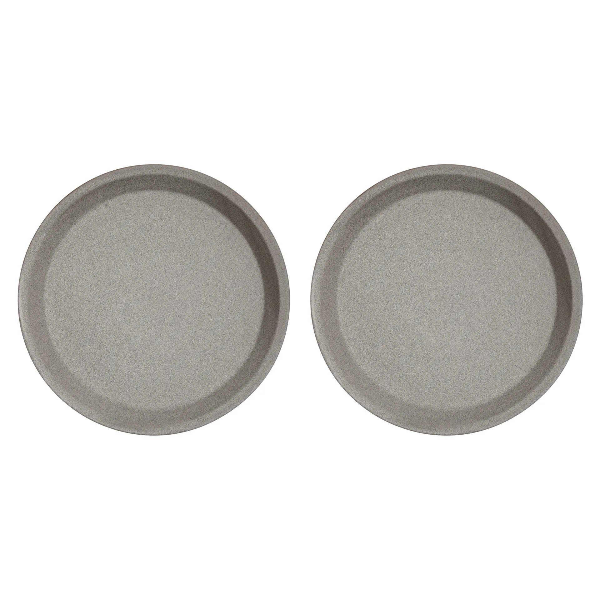 Yuka frokosttallerken Ø22 cm 2-pak, Stone (grå) OYOY