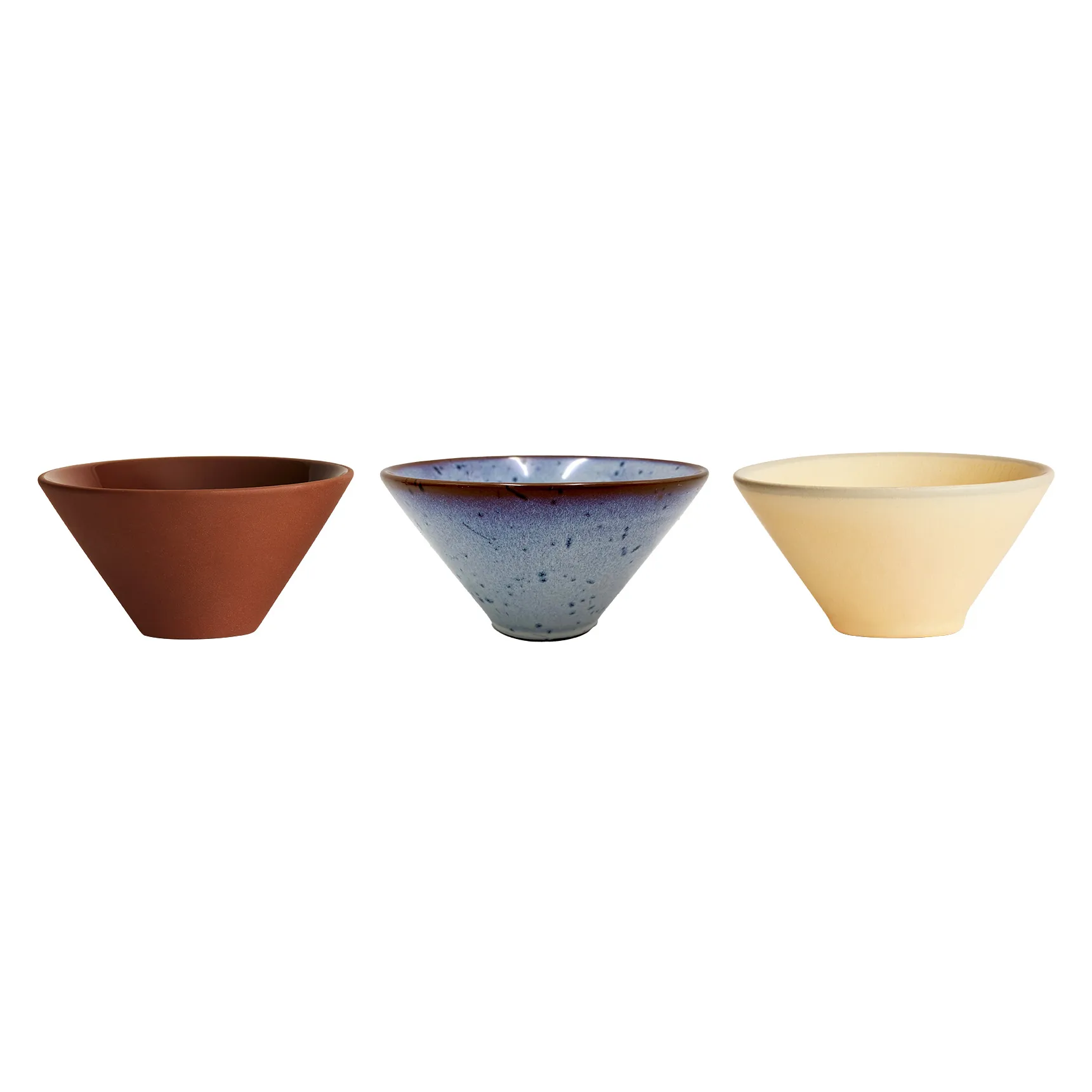 Yuka serveringsskål Ø11 cm 3-pak, Multi OYOY