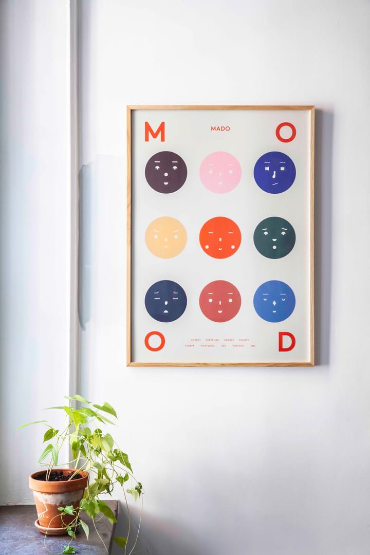 9 Moods plakat, 50x70 cm Paper Collective