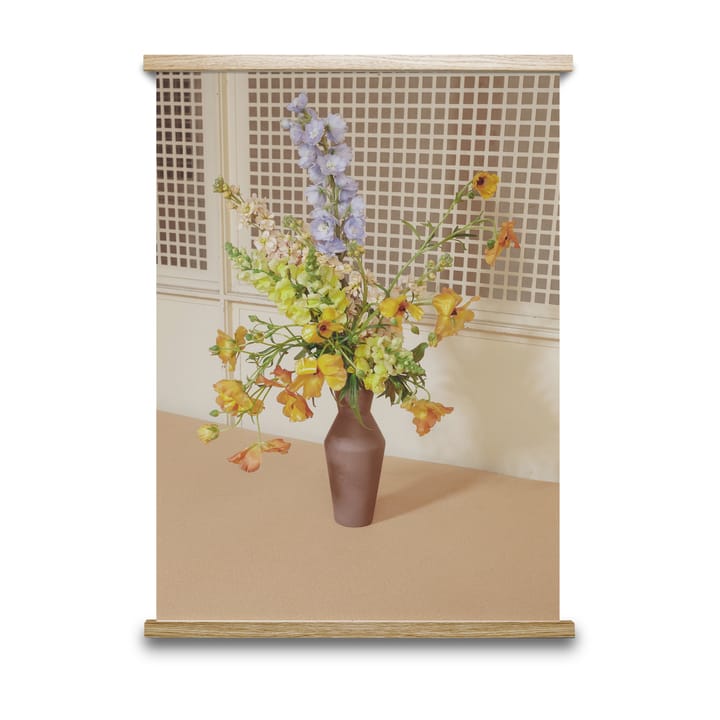 Blomst 06 beige plakat, 30x40 cm Paper Collective