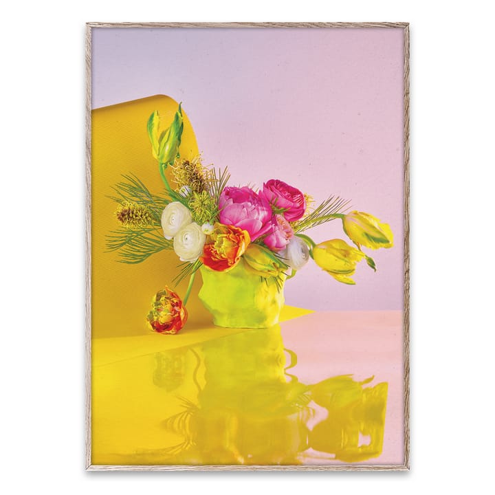 Bloom 03 yellow plakat, 50x70 cm Paper Collective