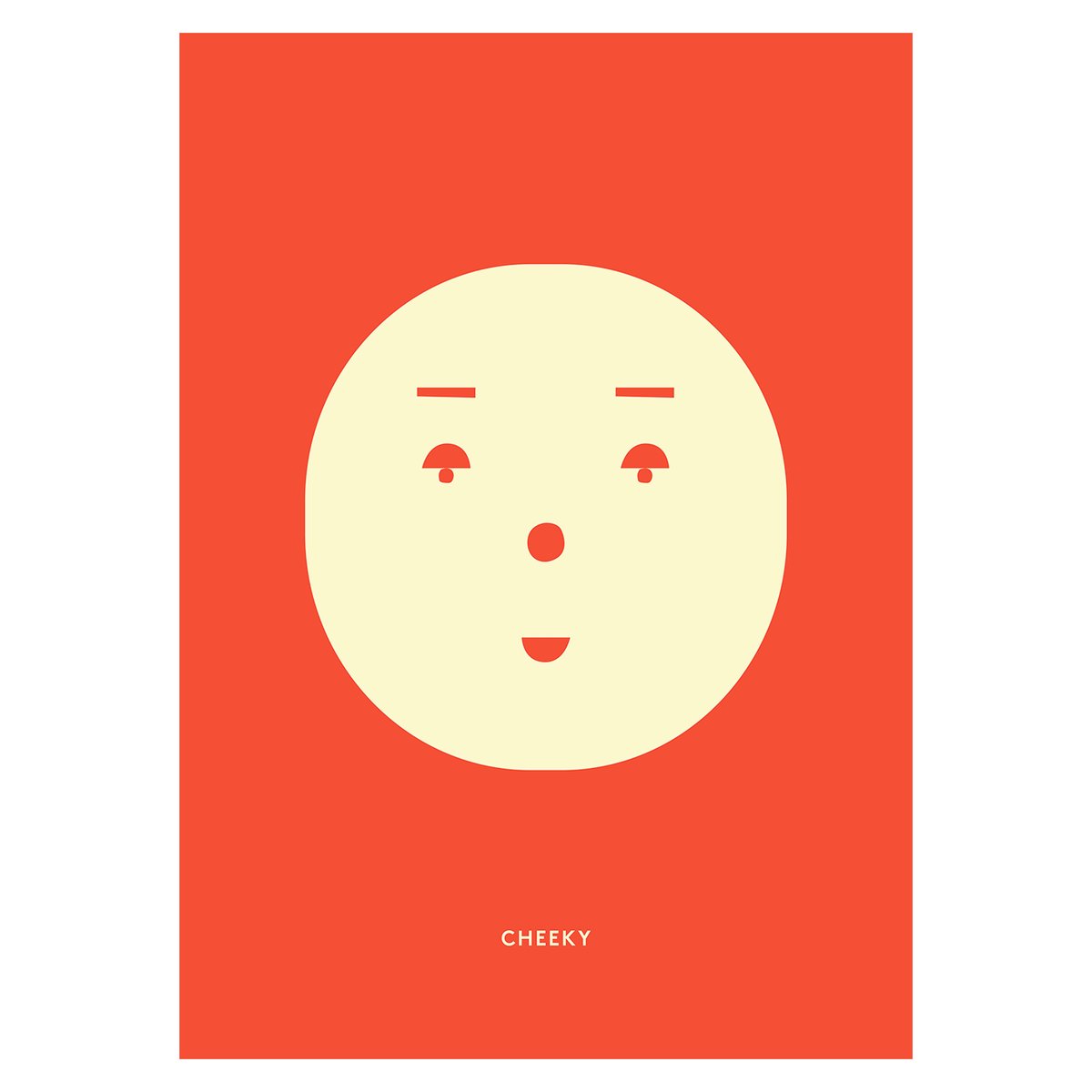 Paper Collective Cheeky Feeling plakat 30×40 cm