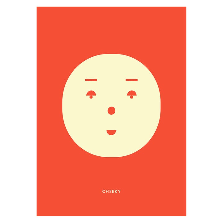 Cheeky Feeling plakat - 50x70 cm - Paper Collective