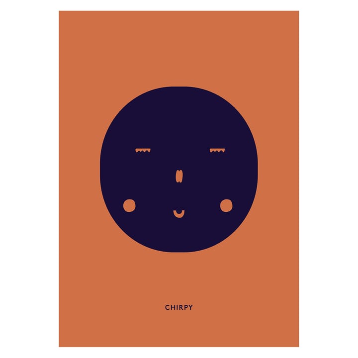 Chirpy Feeling plakat - 30x40 cm - Paper Collective