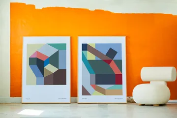 Collage Two plakat - 30x40 cm - Paper Collective
