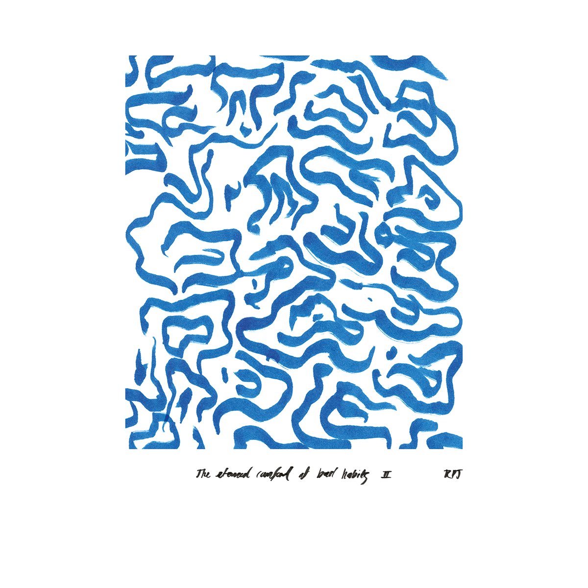 Paper Collective Comfort – Blue plakat 30×40 cm